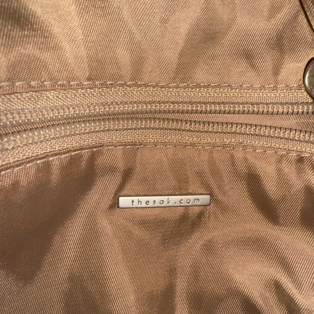 The Sak Brown Crochet Drawstring Backpack - Picture 4 of 4